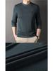 Spring & Autumn Fashion: Men's Plus Size Knitted Sweater - Thin, Casual, Sporty, Stylish, and Warm
