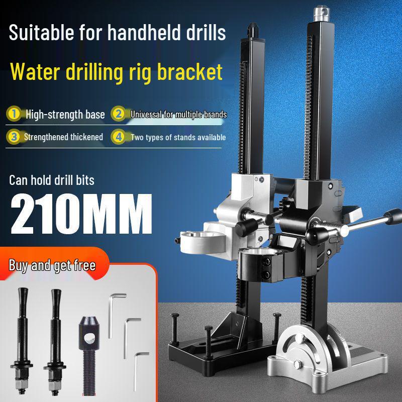 Adjustable Angle Handheld Drill Hole Punching Support Bracket