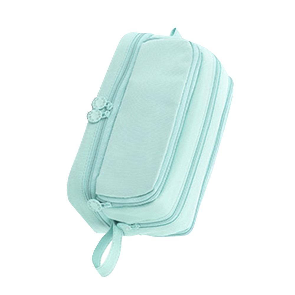 Large Capacity Pencil Case Zipper Pocket Storage Organizer Pencil Pouch Pencil Storage