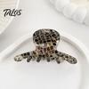 Fine Hair Grip Clip Smooth Edge Claw, Mini Octopus Clip, Colorful Transparent Side Acetic Acid Shower High Elasticity Spring Accessories Rounded