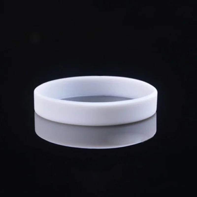 Multi-color New 5-pack Luminous Silicone Bracelet Sports Bracelet Without Words Basketball Wristband Random Colors