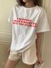 European Bestseller: American Print Cotton Short Sleeve Casual T-Shirt