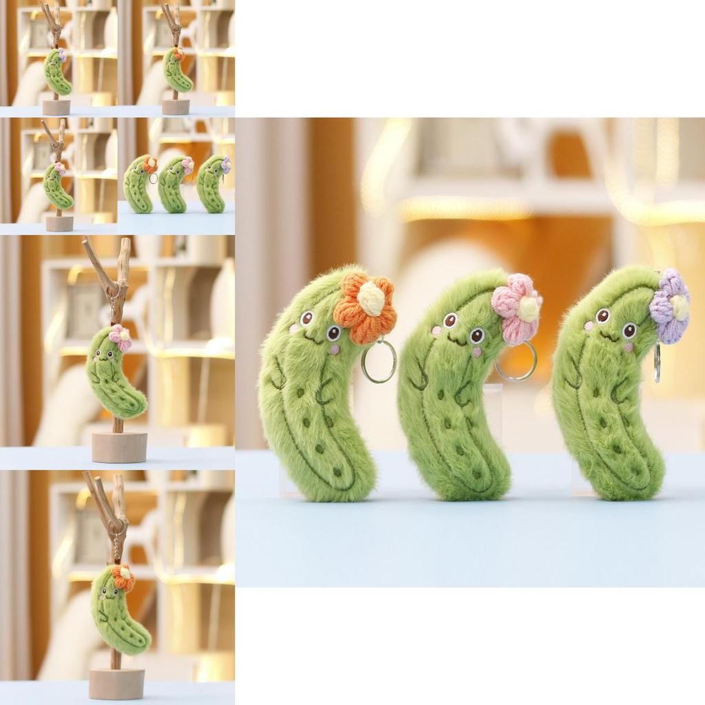 Plush Vegetable Toy Keychain With Soft Pp Cotton Filling For Kids And Collectors