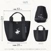 BEVERLY HILLS POLO CLUB Mini-Tragetasche Perforiert Stilvoll Lässige Tasche (BHPC) Tasche, Neopren-ähnliches Material, Leicht, (bm3029)