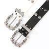 PU Leather Y2K Belt Spicy Girl Men Belt Trend Rivet Belt  Jeans Accessories