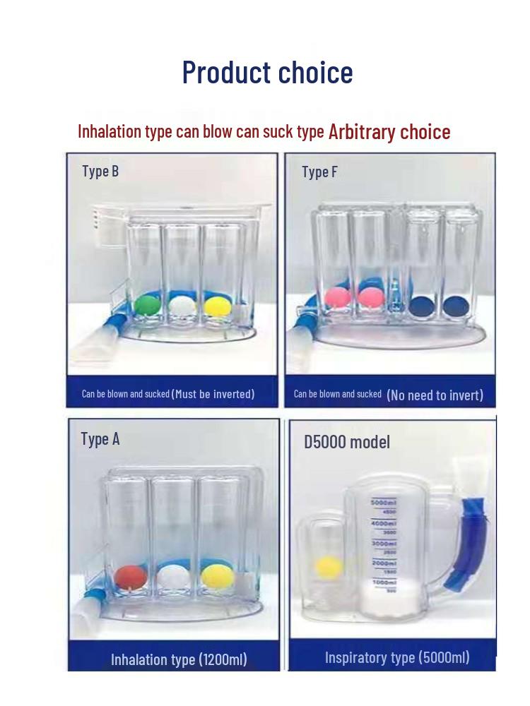 Dual-Use Lung Capacity & Breathing Exercise Trainer for Students