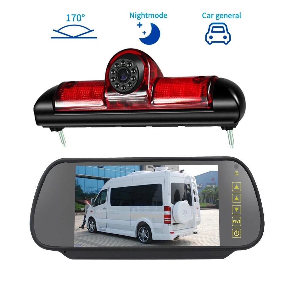 EURS Car Brake Light Reverse Camera For Citroen JUMPER III FIAT DUCATO X250 Peugeot BOXER III Brake Light Camera Reversing Image