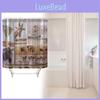 Animal Shower Curtain Peva Waterproof Bathroom Divider For Home Use