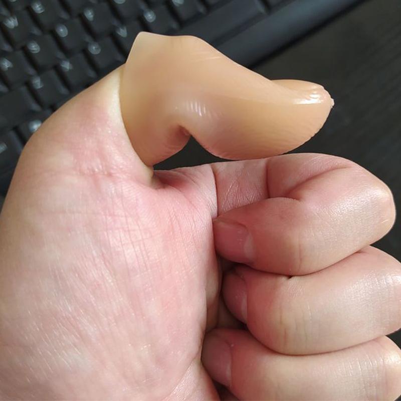 Index Finger Protection Silicone Protective Cover Injury Wear Resistant Anti Slip Finger Protection Cover Fingers and Fingers