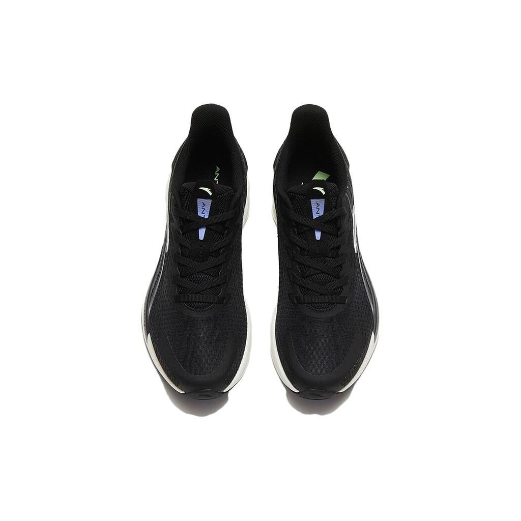 New Anta Antelope Run 3 Anti Slip Wear Resistant Low Top Running Shoes Women's Black 122325585-3