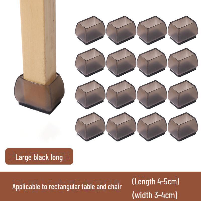 Silent Silicone Anti-Slip Table & Chair Leg Protectors - Durable, Wear-Resistant Covers