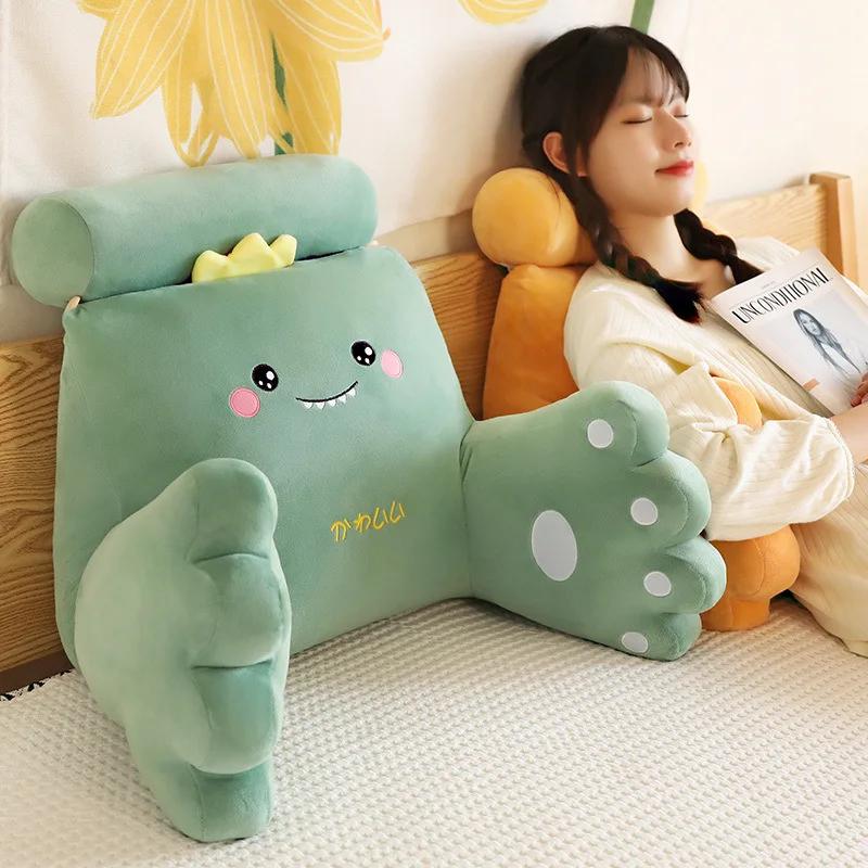Cute Cartoon Multifunctional Bedhead Cushion, Tatami Mattress, Soft Bag Cushion, Sofa Cushion, Huge Backrest Cushion