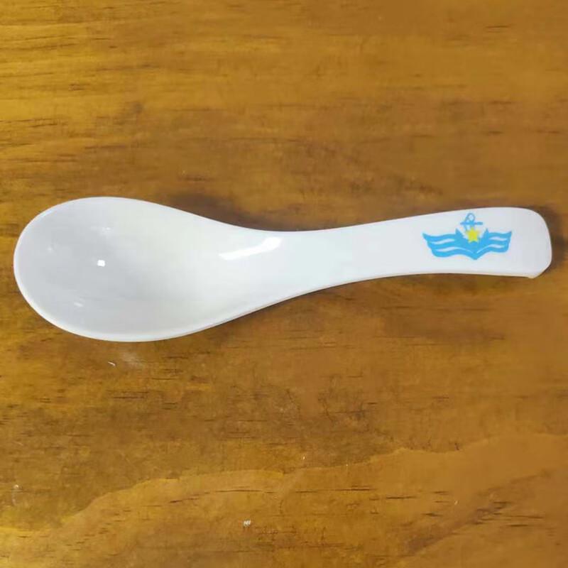 

White Melamine Canteen Spoon