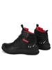 Men's Leather Ankle Motorcycle Riding Boots - Protective Adventure Footwear