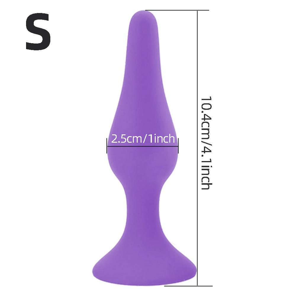 Beginner Silicone Butt Plug Anal Plug for Men Women Prostate Massager for Gay Mini Anal Bullet Masturbator Sex Toy for Men