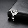 Stainless Steel Phoenix Pendants Fashion Mythical Animal Charms Necklace Bracelets Jewelry Making Accessories Handmade DIY Gifts