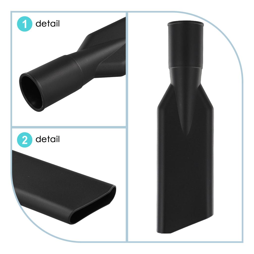 Nozzle Small Gaps Vacuum Cleaner Flat Head Window Slides Adapter Connector Accessories Attachment Suction 35mm