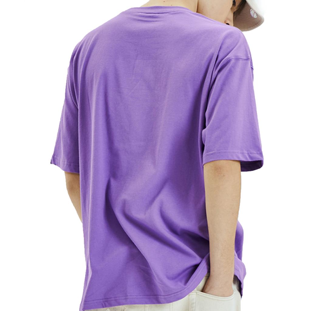 MLB Short Sleeved T Shirts Unisex Purple 31TSU1031-07V
