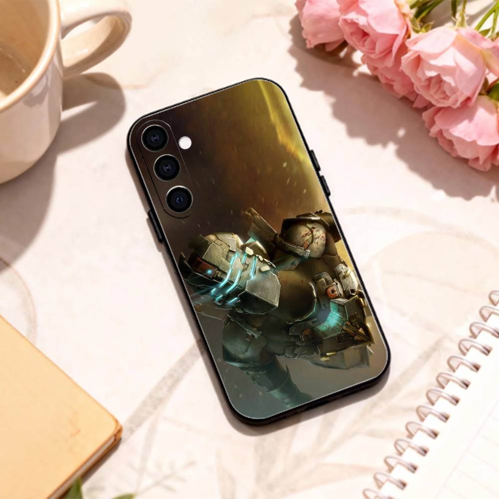 Dead-ES SpaceS Game phone Case For Samsung Galaxy A73,A72,A71,A70,A53,A52,A51,Others Soft Black Shell