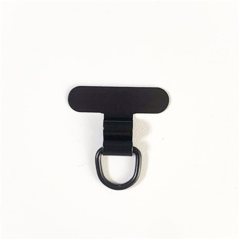 

1/2PCS Mini Mobile Phone Lanyard Patch Pad Stainless Steel Silent Hole Clip Ultra-thin Metal Back Patch Sturdy Connection Piece Metal