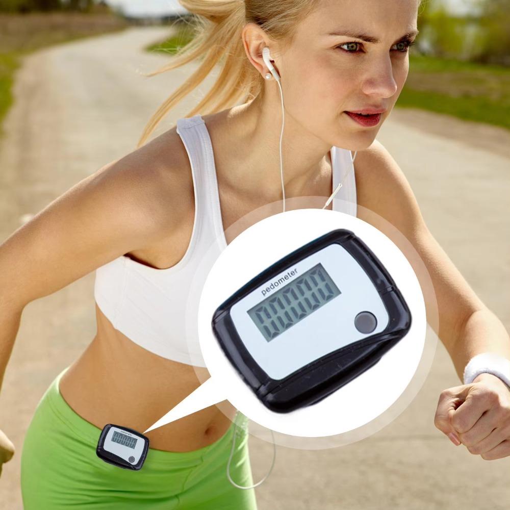 With Clip Walking Running Step Counter Mini Accurate Step Counter Outdoor Jogging Training Walking