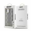 Dkny Dkhmp14Spcpvsle Iphone 146.1 Beżowy/Beige Hardcase Leather Checkered Mono Pattern Magsafe