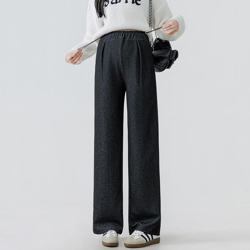 2026 Spring Maternity Cotton High-Count Narrow/Wide Leg Long Pants 3XL