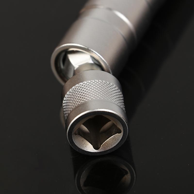 14/16Mm Set Universal Joint With Magnetic Flexible Socket Thin Wall 3/8" Drive Car Repair Tool Spark Plug Socket Wrench Adapter