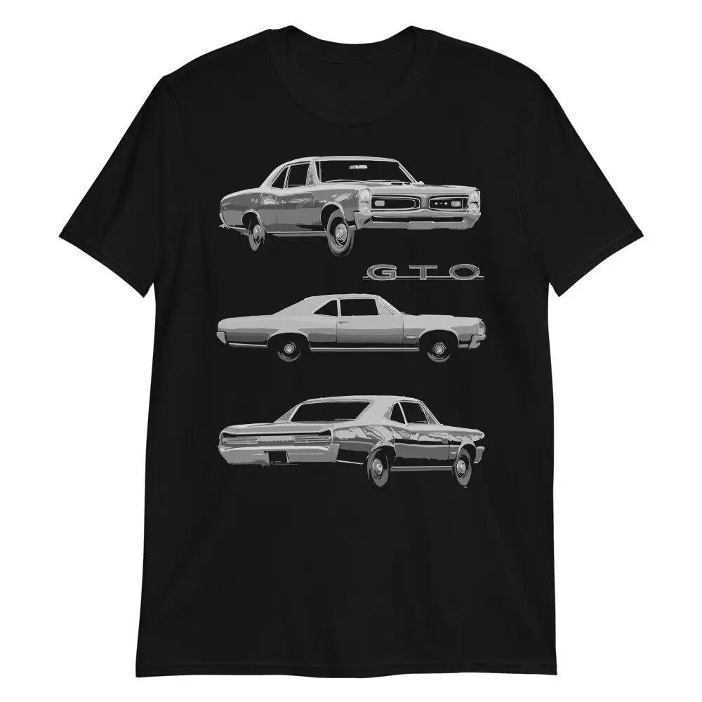 

1966 GTO 389 Tri Power Classic Car Owner Gift T-Shirt Short Sleeve Casual 100% Cotton O-Neck Summer Mens T-shirt Size S-3XL -... S разноцветный