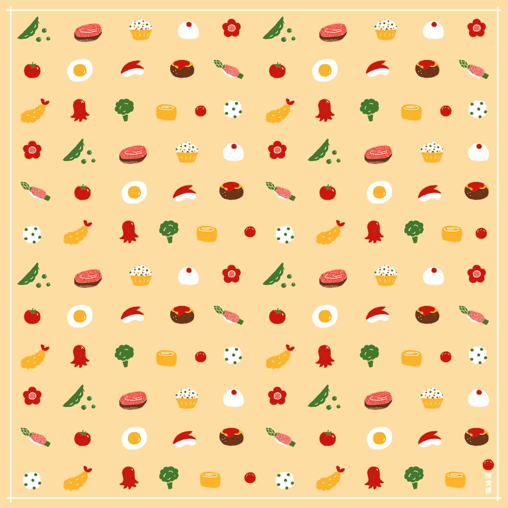 Hamamonyo small cloth Bento side dish (furoshiki 50cm)