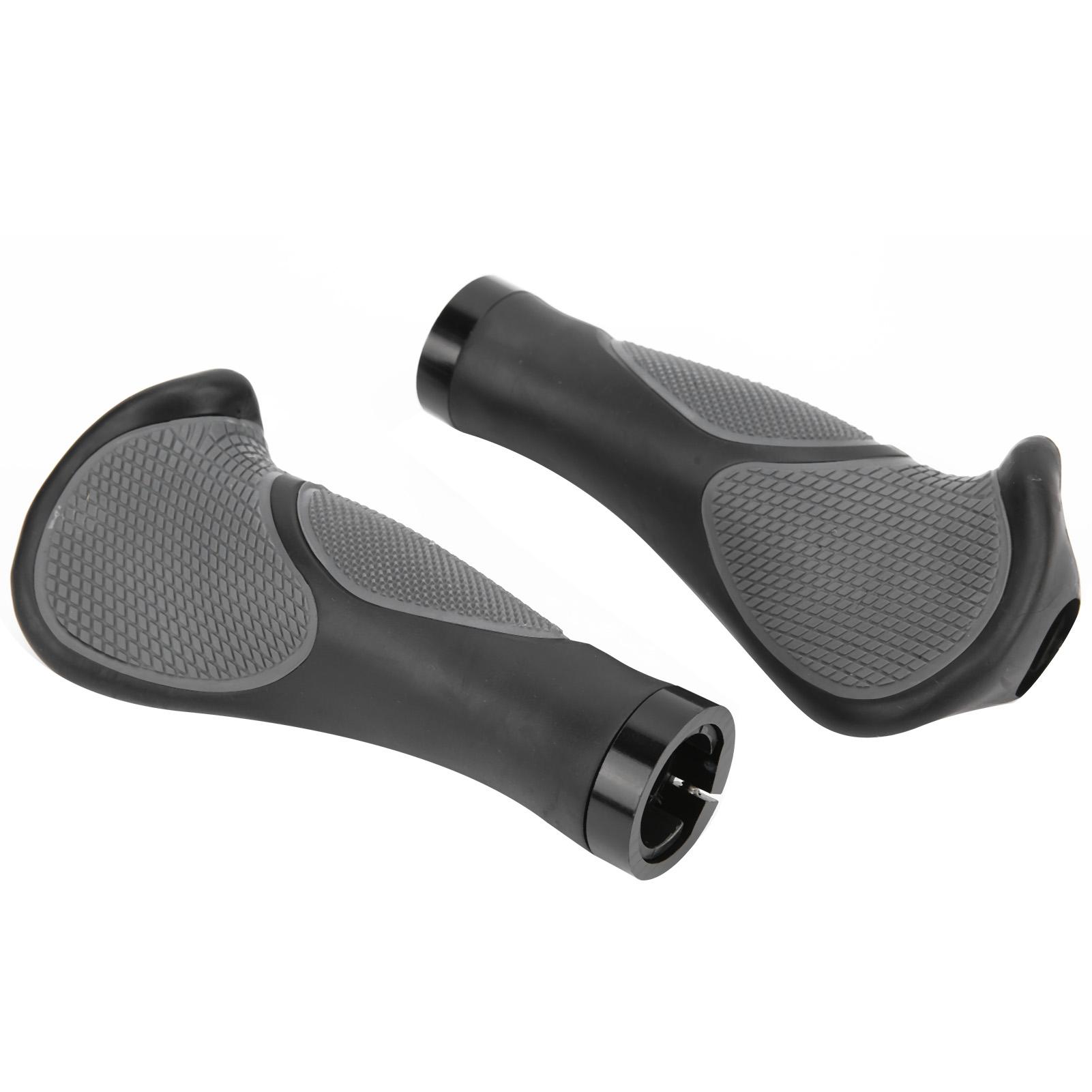 

22.2mm Mountain Bike Horn Handlebars Bilateral Locking Rubber Handle Grips Bike Accessory