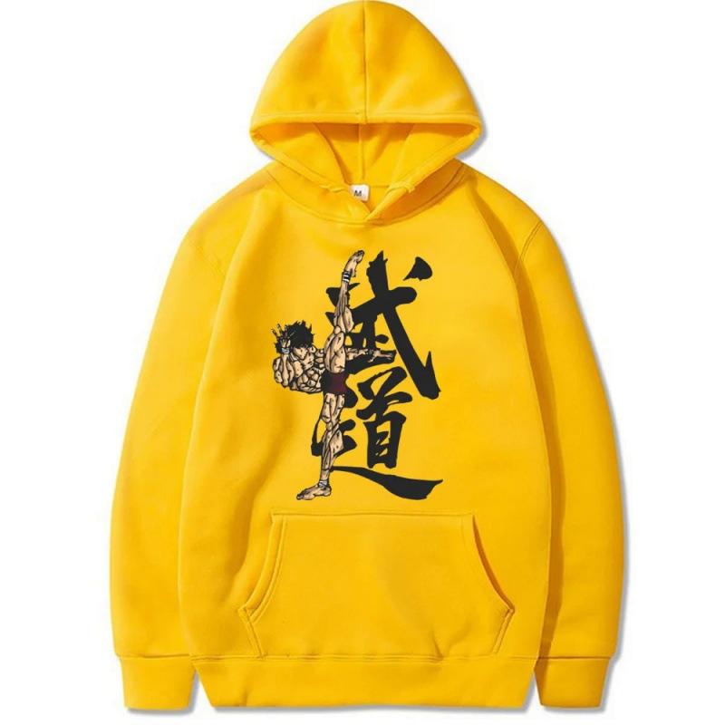 Baki The Grappler Zimní Podzimní Harajuku Mikina