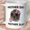 Un autre jour une autre tasse à succès animal drôle tasse à café en céramique 11oz