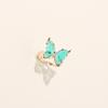 Mori Acrylic Butterfly Color Transparent Live Ring Internet Celebrity Tide Simple Fashion Super Fairy Ring