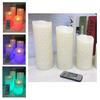 Dancing flame LED Candle with Remote Control, Pillar Candle for Wedding Christmas Decoration/Room