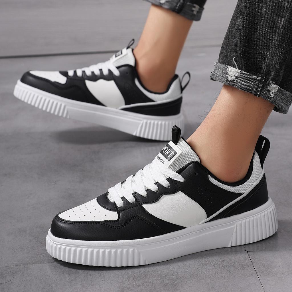 Cross-border board shoes new couple breathable little white shoes versatile shoes casual sports shoes thick baseplate shoes
