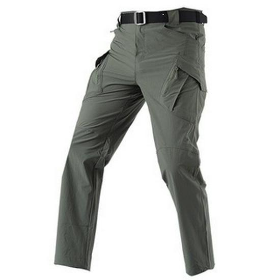 New Summer Quick-Dry Tactical Pants IX9 - Breathable Multi-Pocket Nylon Outdoor Trousers.