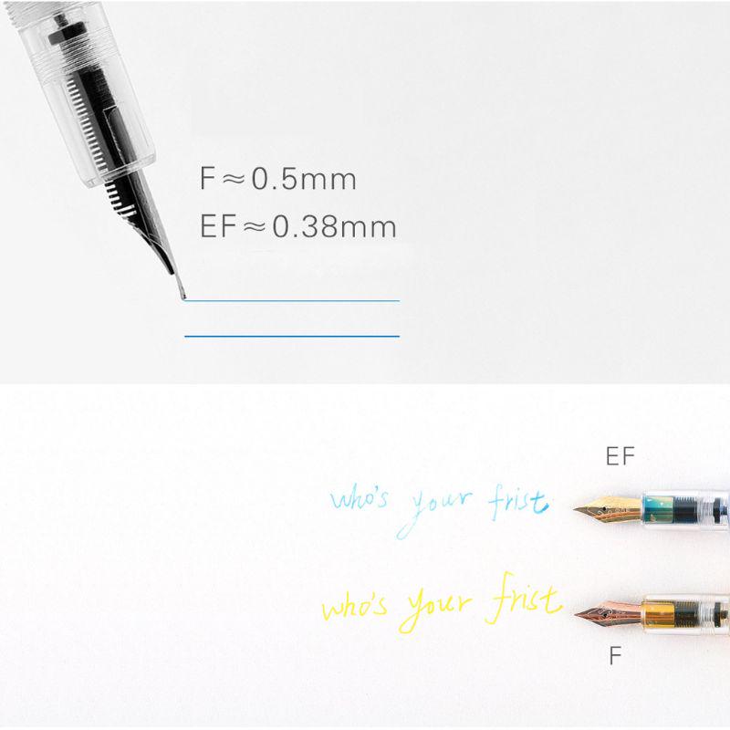 0.38/0.5mm Fountain Pen Art Creation Painting Font Design Scrapbook DIY Student School Supplies