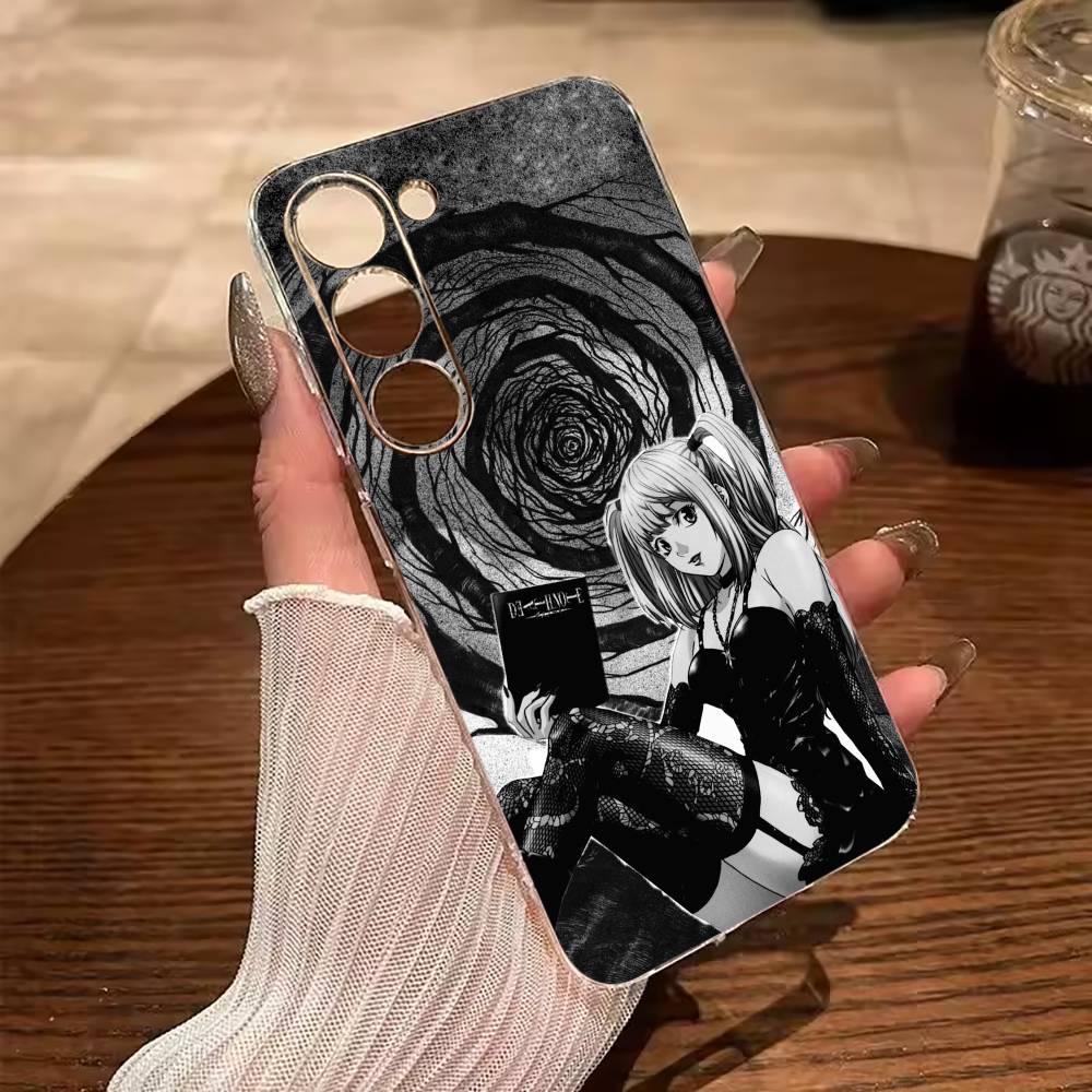 M-Misa- Death Note Phone Case For Samsung Galaxy A71,A70,A52,A51,A40,A30 Transparent Cover