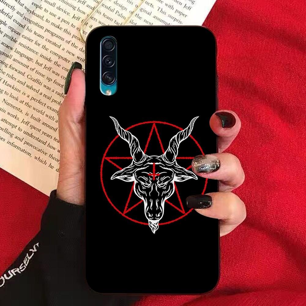 Devil Satan Phone Case For Samsung A 10 11 12 13 20 21 22 30 31 32 40 51 52 53 70 71 72 73 91 13 Shell