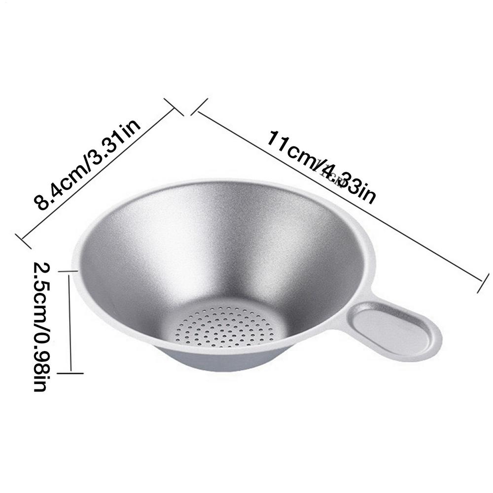 Loose Leaf Tea Steeper Pure titanium tea infuser Precision tea strainer coffee filter Coffee drip filter Fine Mesh Tea Steeper