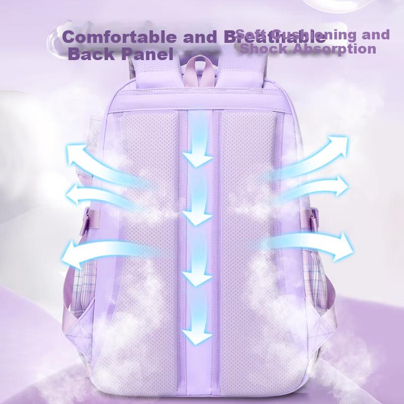 COOLBABY Capibara Backpack Pendant for Primary School Students, Children's Spine Protection And Load