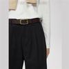 GIORDANO Unisex Pure Cotton Pleated Wide-Leg Casual Pants
