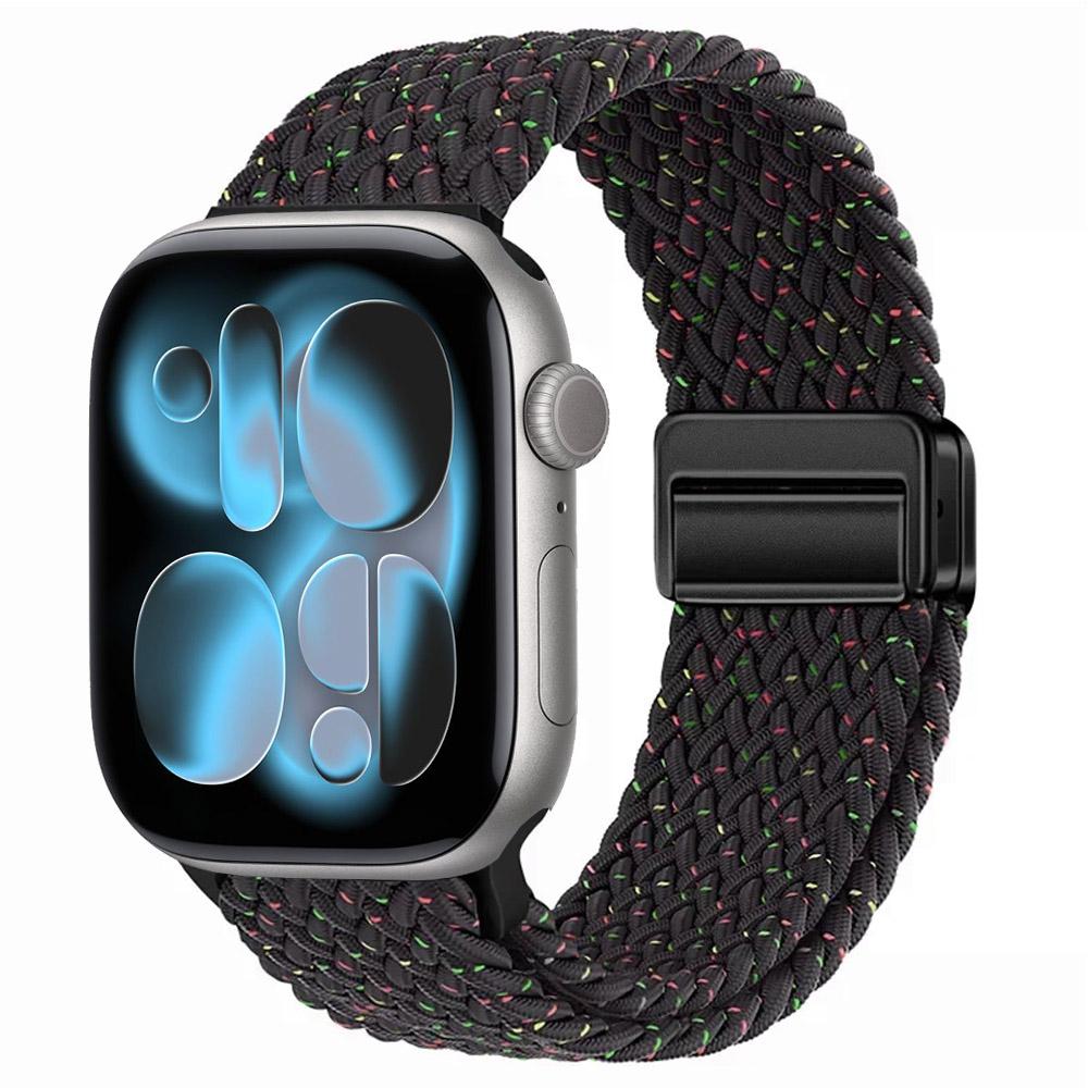 Nylon Strap for Apple Watch 11 10 46mm 42mm/Ultra 3 2 1 49mm Magnetic buckle Wristband iWatch 9 8 7 6 5 4 SE 45mm 44mm 41mm 40mm