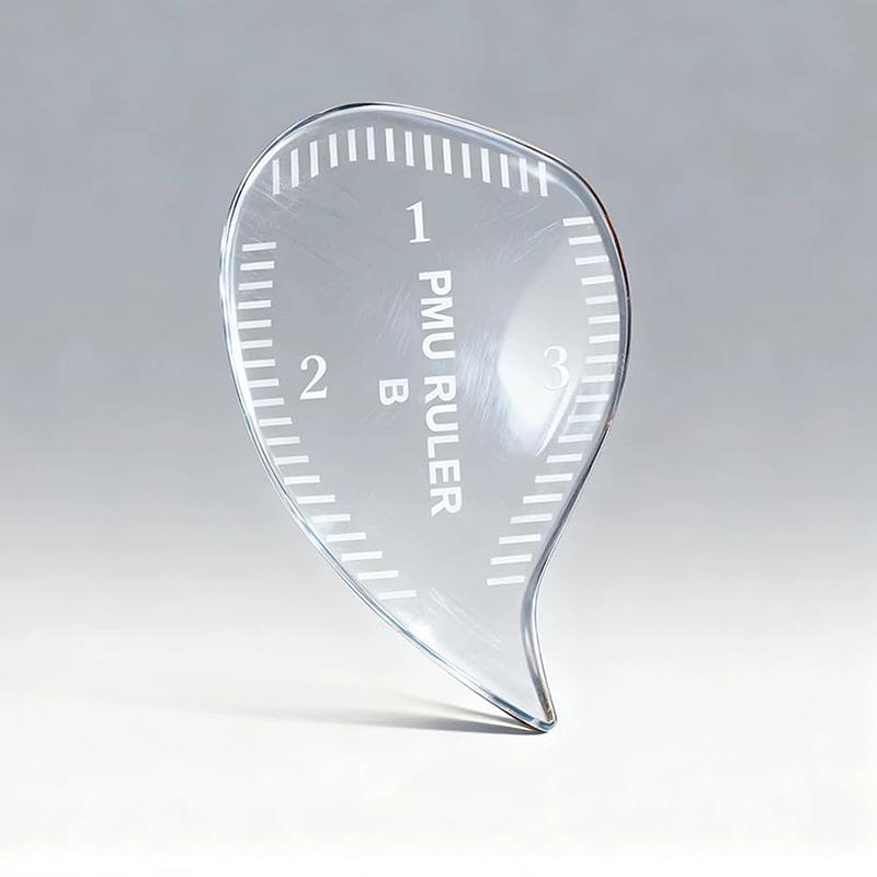 Drop Eyebrow Stencil, Eyeliner Stencil, Professional Microblading Mapping Ruler , Eyelash Extension Tool Onesize