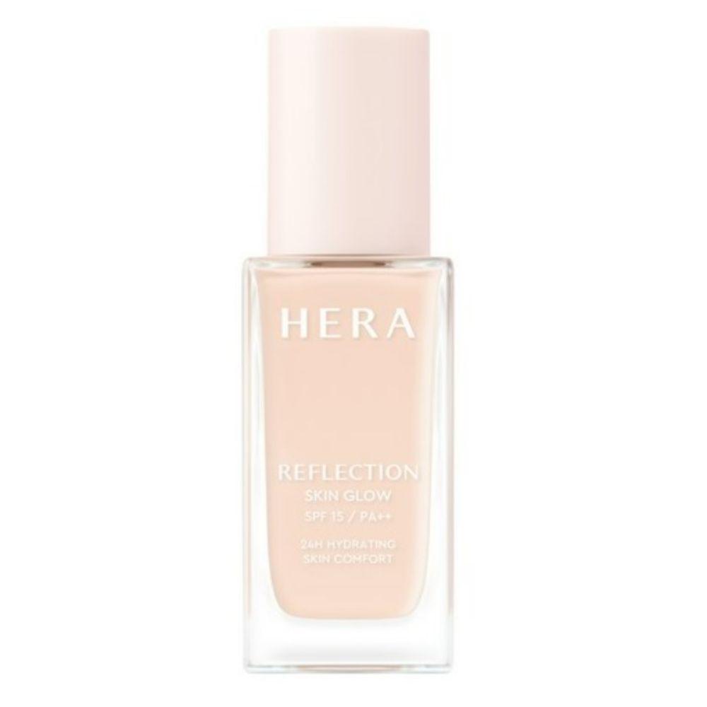 HERA Reflection Skin Glow Foundation 17C1 Radiant & Hydrating Long-Lasting Face Foundation 30g