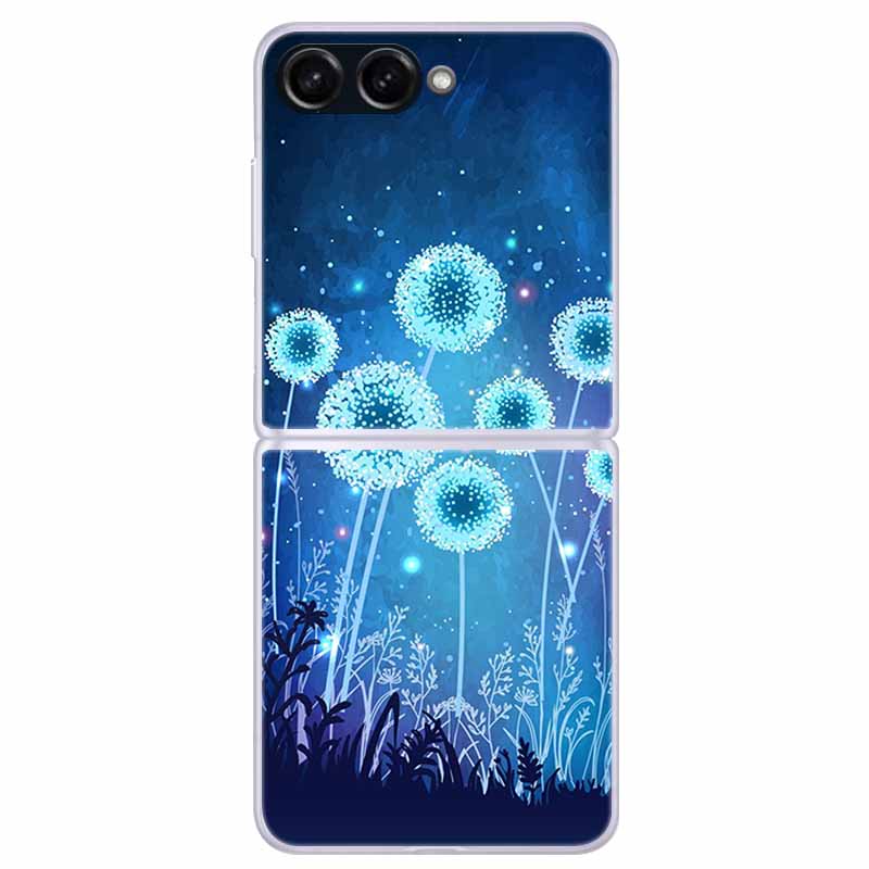 

For Samsung Galaxy Z Flip 7 5G Case Flip7 Coque Transparent Plastic PC Hard Phone Case For Samsung Z Flip 7 6 5 Back Cover Case Galaxy Z Flip 6