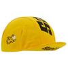 Santini Tour de France Official Cycling Cap, Yellow, RE460COT-2TDF