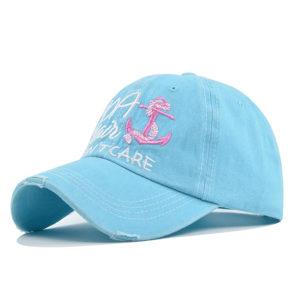 Retro Baseball Embroidered Cap Pure Cotton Material Old Casual Fashion Cool