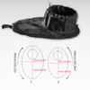 Convenient Splash Guard Kayak Spray Skirt Convenient Watercrafts Accessory Stay Dry for Boats Stay Dry in Any Weather